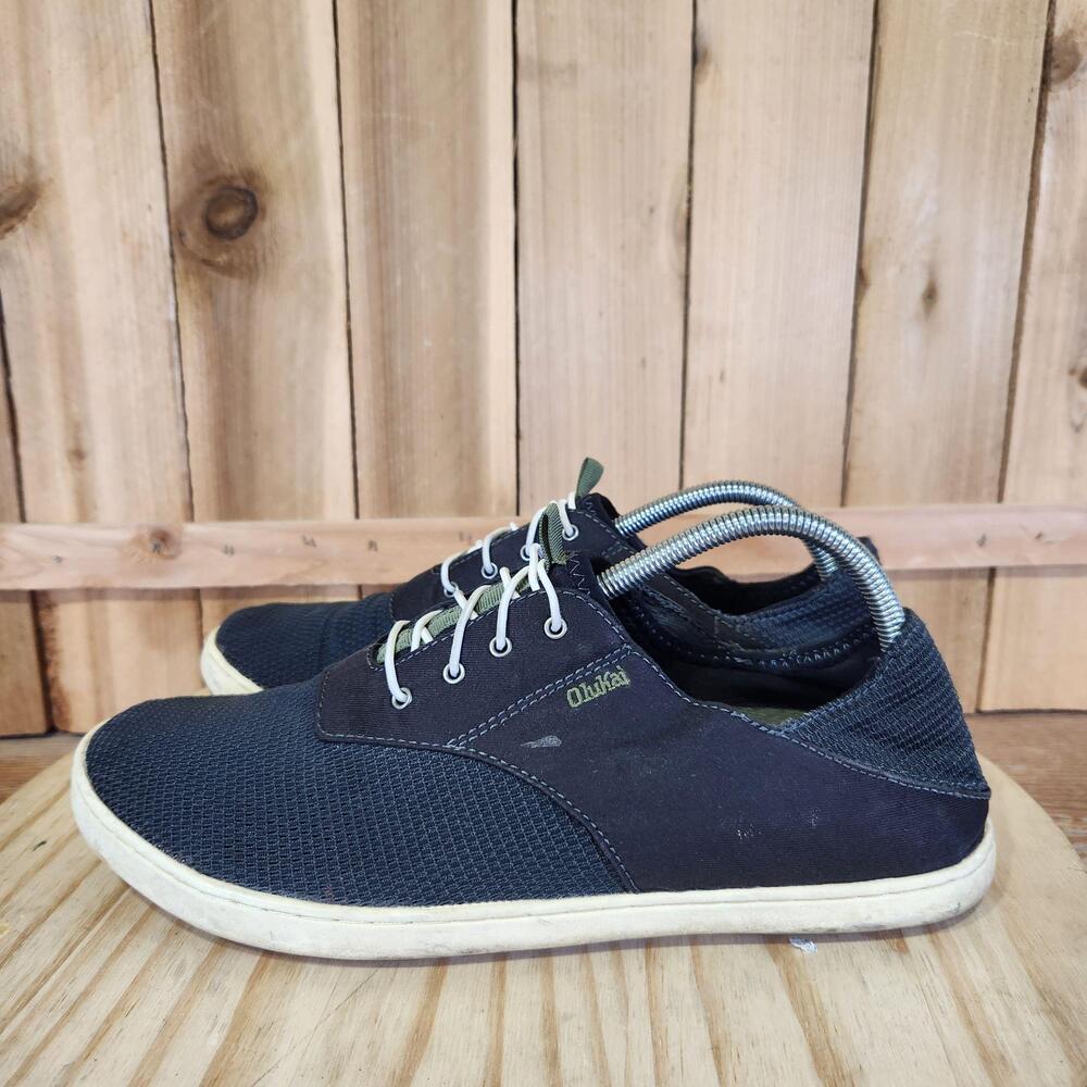 OluKai Nohea Moku Shoes Mens Size 10 Blue Lightweight Casual Sneakers Comfort